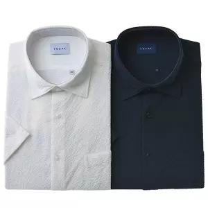 [대구백화점] [예작]반소매/밑단일자/서커 솔리드 일반핏(YJFMBA287)