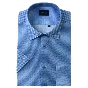 [대구백화점] [예작]반소매/밑단일자/서커 체크 일반핏(YJFMBA288BL)