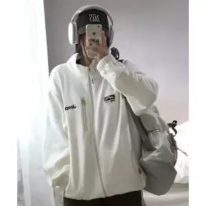 매장정품 JEEP 지프 2WAY 레트로 마운틴 1941 플리스 집업 (JR5TZU191IV) JR5TZU191IV 836097