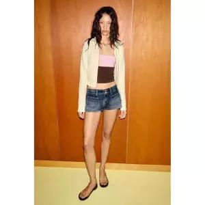 ZARA 플러시 지퍼 재킷 - 노랑 4174/816/300 148122