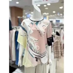 소고 세이브존01 여름 나염 블라우스 TAH2BA22 (34572428)