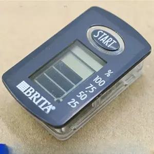 브리타 뚜껑 디스플레이 액정 교체 건전지 1개 필터 원주율 라이너 단일 전자 항목 게이지