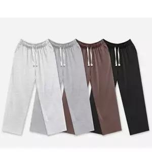 여성 일자 허리 밴딩 편한 통바지 트레이닝 팬츠 (HSJ-WFG5KDQ)