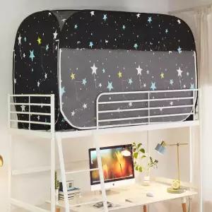 난방텐트 2층 수면 침대 방한 보온 1인용 원터치