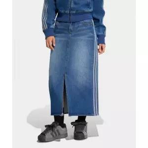 [아디다스] 3-스트라이프 팬슬 데님 스커트 155069849