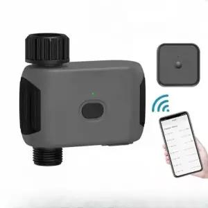 정원용 워터타이머 스프링클러 자동관개 농업용 호스 2구 밸브 스케줄링 급수 분사기