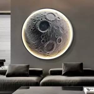 달 램프 3D 벽부착 LED 조명 DIY 무드등 인테리어 장식