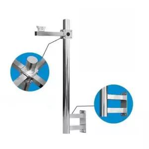 CCTV 거치대 벽부형 기둥 브라켓 폴대 지지봉 홈캠 마운트