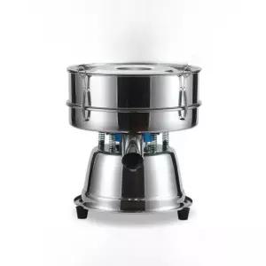 진동 채반기 분말 가루 체질기 한약 밀가루 스테인리스 원형 전기식 분리기