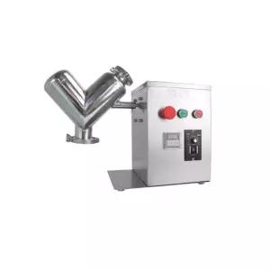 v형 믹서기 소형 분말 배합기 고기 분말믹서기 블랜더 기계 10l 실험실 파우더 사료