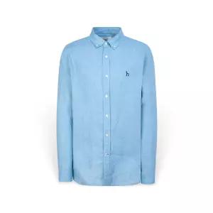 헤지스 남성 린넨 솔리드 긴팔셔츠 HZSH6B301B1 HZSH6B30122487380162389068