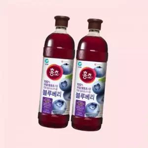 청정원 홍초 블루베리(기능성) 1.5L 2개 4641954