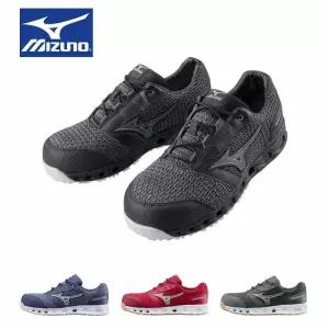 미즈노 안전화 올마이티 경량 발볼넓은 3E 와이드 작업화 현장화