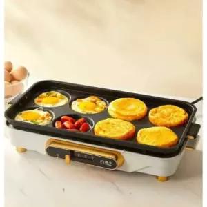 계란빵 에그팬 전기 팬케이크 와플메이커 후라이팬 케이크 스마일 제빵기계 에그머신 빵틀