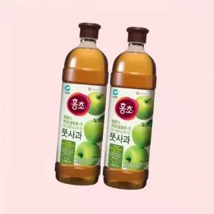 청정원 홍초 풋사과(기능성) 1.5L 2개 4625100