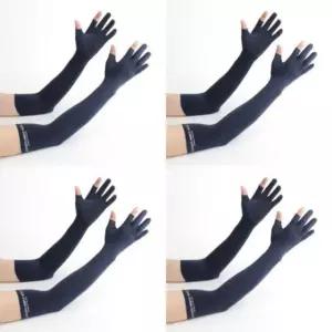 아이스 장갑 쿨토시 여성용 네이비 여름토시 여성골프토시