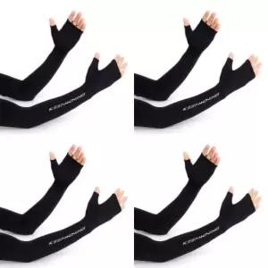 UV컷 시원한 손등 쿨토시 M 블랙 아이스원단 팔토시