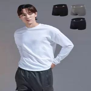 아디다스 퍼포먼스 남성 볼륨 심리스 드로즈 3종세트 (블랙,다크그레이,네이비)