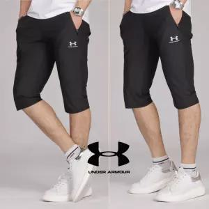 언더아머 SS 홀로그램 냉감 7부 트레이닝복 바지 - 봄 여름 신상(남여공용)