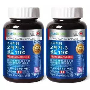 뉴트리디데이 프리미엄 오메가3 골드 1100, 90정, 2개