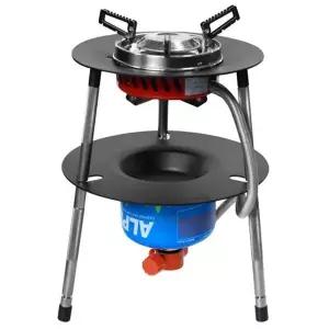 버너 거치대 세트 캠핑 여행 펜션 그릴 가스버너 그리들거치대 버너고정 2321505 J