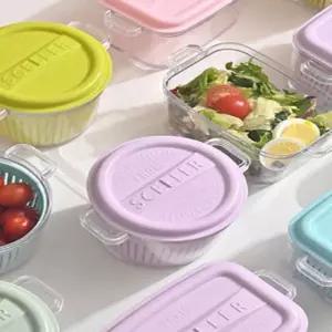 실리 푸드팟 박스 2style 4color업소 용품 도구 키친 건강 쿡웨어 쿠킹 킹툴 요리 조리 인테리어 홈꾸미기