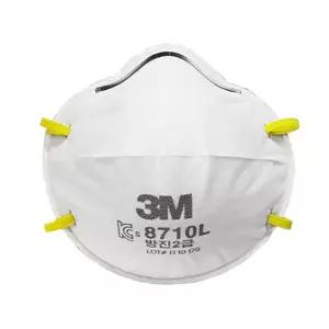 3M 2급 방진마스크 8710L 흰색 20입산업용 작업용 분진 먼지용 차단 방지 안전 공업용 1마스크