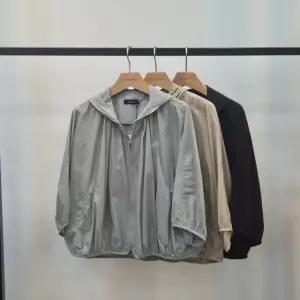 쉬즈미스 시어 후드 집업 7부점퍼 25년 여름 P34010