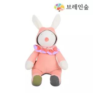보드라운 헝겊토끼 촉각놀이용 애착인형 유아완구 감성발달 아기선물 장난감 키즈토이