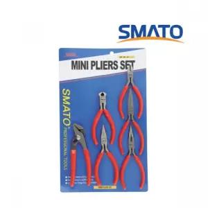 스마토 미니 플라이어 세트 6pcs수공구 니퍼 뺀치 롱노우즈 수작업 공구류