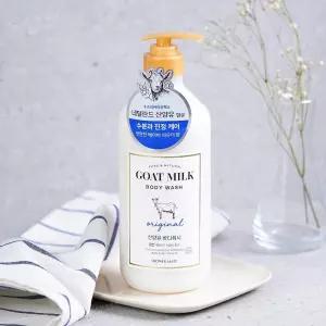 Aekyung showermate Shower Mate Goat Milk 바디 워시 오리지널 800mL / 27.5액량 온스 (베이비 파우더)