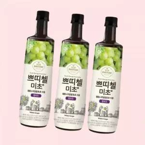 쁘띠첼 미초 청포도 900ML 3개 4641875