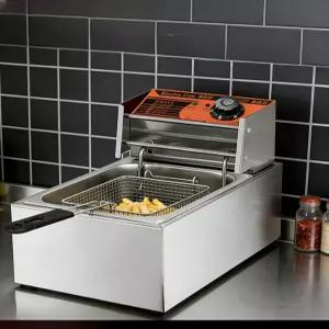전기튀김기 업소용 가정용 돈까스 핫도그  통닭 감자튀김 바스켓 치킨 고출력 분식
