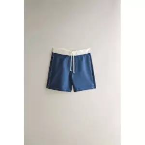 ZARA 자라 스티치 스윔웨어 - 블루 137260