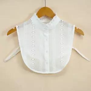 카라 플리츠 넥카라 이너셔츠 차이나 넥케이프 페이크 넥케이프 이너카라 레이어드카라