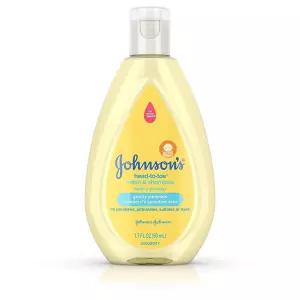 Johnsons Johnson's 헤드투토 티어리스 젠틀 베이비 워시  샴푸 50ml(1.7액량 온스) 48.2g(1.7온스)