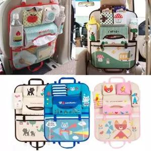 [알티피아]bns 캐릭터 차량용 등받이 포켓 뒷자석 정리 수납함 멀티 주머니