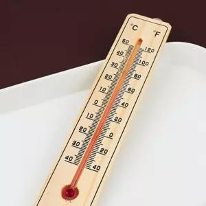 올리버샵 우드 온도계 수은온도계