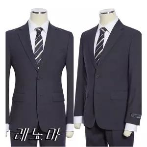 매장정품 renoma 프리미엄 SS 쉐도우 패턴 체크 네이비 수트 RQAMSJ26A 1418629