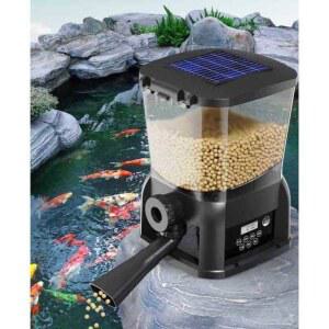 연못 자동 급식기 물고기 와이파이 수족관 거북이 공급기