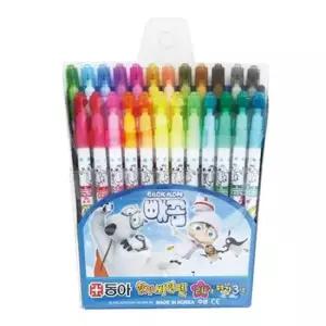 [문구/오피스] 향기싸인펜 싸인펜 디자인랜덤 향기 24색 남아 동아싸