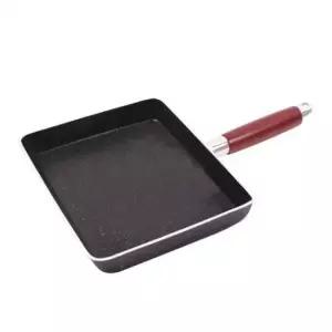 나무손잡이 사각 후라이팬(대)
