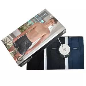 빅사이즈 110 120 130 남자 사각 트렁크 팬티 3매입 빅사이즈팬티 남자팬티