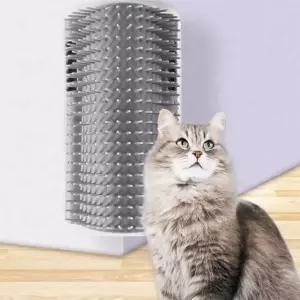셀프그루머 펫 털관리 브러쉬 고양이 그루밍 그레이 고양이그루밍