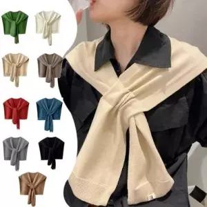 [텐바이텐][홍은]숄 케이프 망토 여성용 간절기 패션 여름 니트 가디건