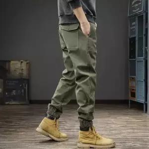 스콕 남자 바지 가을 배기바지 밀리터리 조거 빅사이즈 배기 긴 JEN3