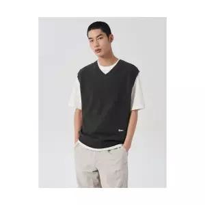 에잇세컨즈 8SECONDS 린넨 라이크 브이넥 베스트 애쉬 (264351EY14) 264351EY14 137701