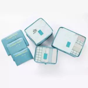 (KC인증)캠핑 여행용 캐리어 파우치 6종세트 DD-10130 isc9+6DHA