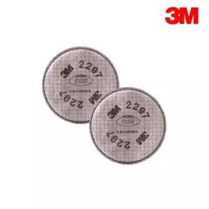 교체용 필터 양구형 면체마스크 2297 3M 방독마스크