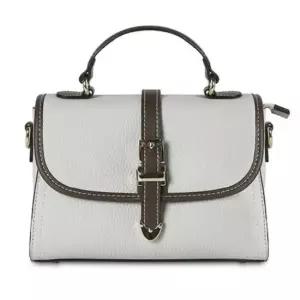 가죽 작은 숄더백 손가방 메신저백 아이보리 가방